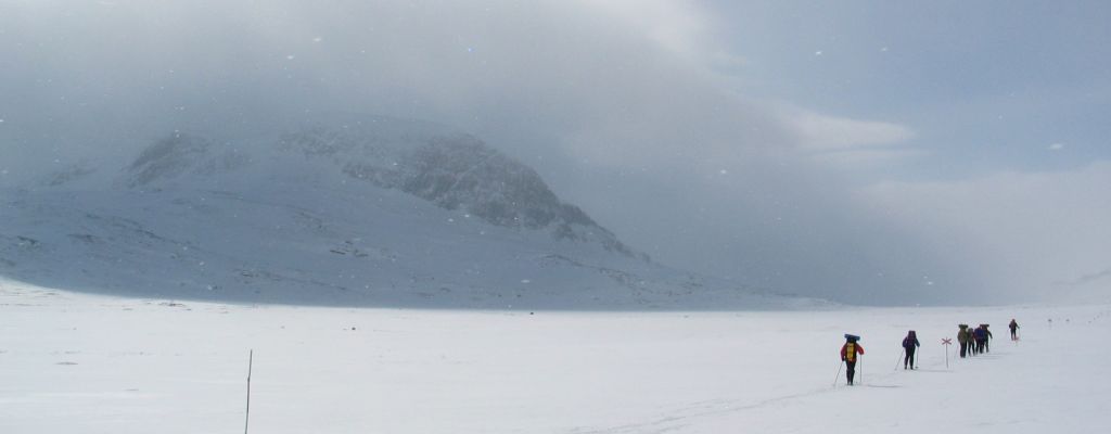 langlauf kungsleden lijn